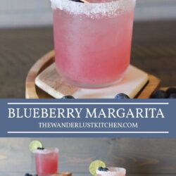 Blueberry Margarita Recipe Pin