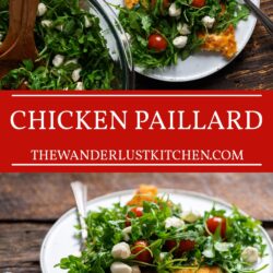Chicken Paillard Recipe Pin