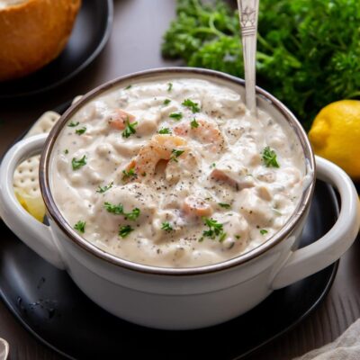 Creamy Seafood Chowder recipe