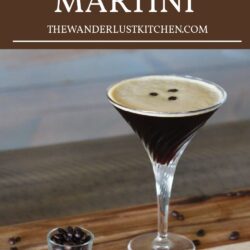 Espresso Martini Recipe Pin