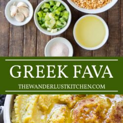 Greek Fava Recipe Pin