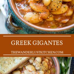 Greek Gigantes Recipe Pin