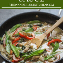 Green Curry Sauce Recipe Pin
