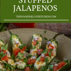 Grilled Stuffed Jalapenos Recipe Pin