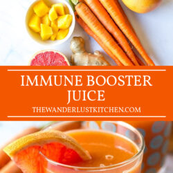 Immune Booster Juice Recipe Pin