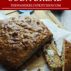 Irish Raisin Soda Bread Recipe Pin