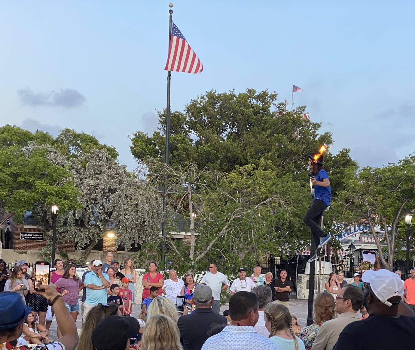 Juggler at Mallory Square