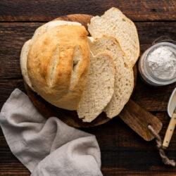 This Pan de Agua recipe, which translates to "water bread" is a traditional Latin American bread that is fluffy, dense, and the easiest loaf of bread you will ever make!