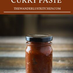 Easy Homemade Red Curry Paste Recipe Pin