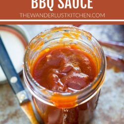 Sweet and Smoky Homemade BBQ Sauce Recipe Pin