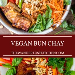 Vietnamese Noodle Salad Recipe Pin