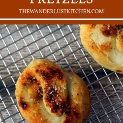 Gourmet Soft Pretzels Recipe Pin